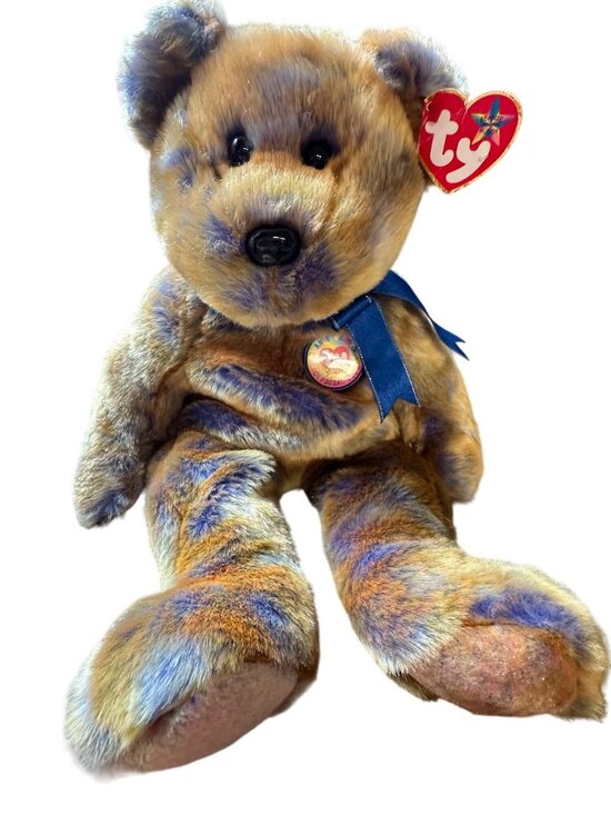 Ty Beanie Buddy Clubby III Bear 2000 Official Club Plush - Picture 1 of 8